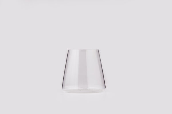 Verre conique bas – Minimalisme en borosilicate – Image 2