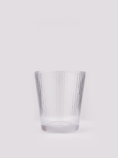Verre nervuré – Forme conique classique