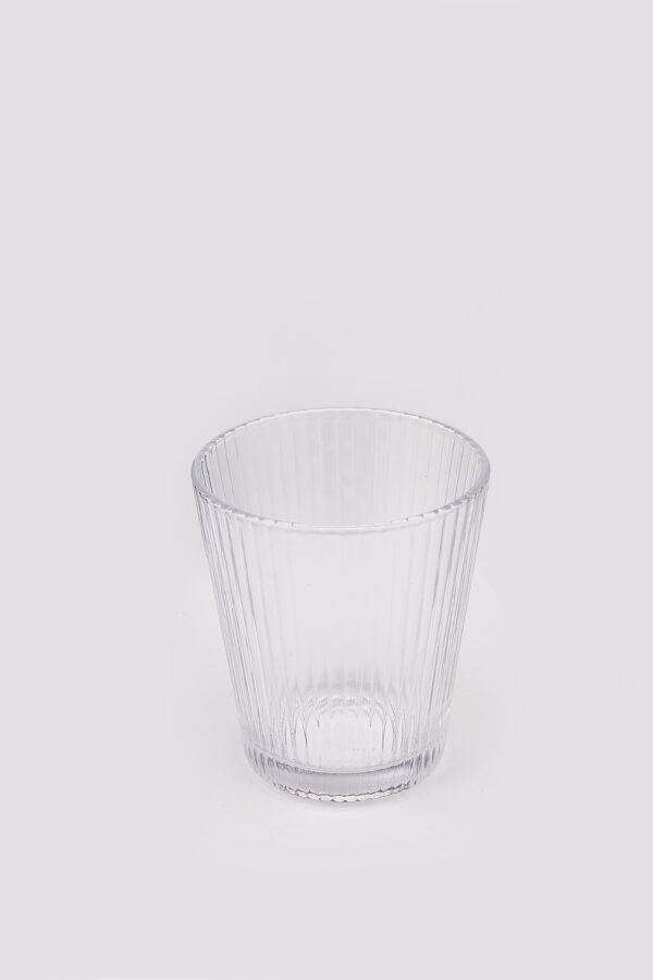 Verre nervuré – Forme conique classique – Image 3