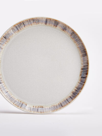 Assiette en céramique émaillée