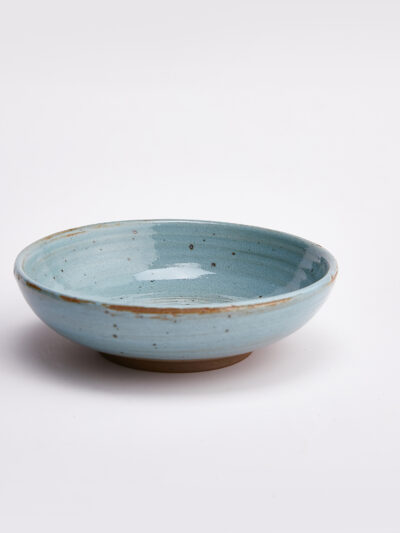 Bol en céramique bleu clair – Finition artisanale